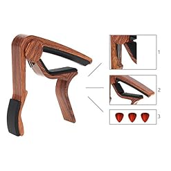Malatec Capodastre Accessoire pour Guitare Acoustique et électrique Banjos – Changement Rapide avec 3 médiators en Bois… - Les Beatles, Paul McCartney, John Lennon, RIngo Starr, George Harrison Malatec Capodastre Accessoire pour Guitare Acoustique et électrique Banjos - Changement Rapide avec 3 médiators en Bois… – Image 4