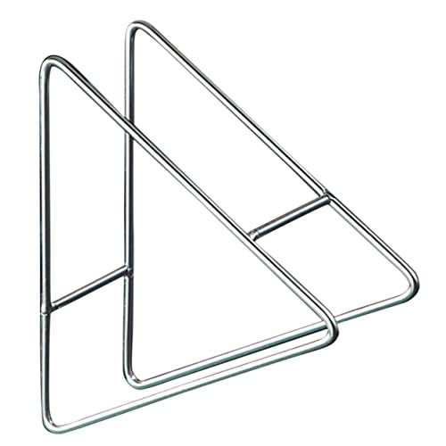 CONGARTENO Portapiatti in Acciaio Inossidabile Scolapiatti Per Alimenti Scaffale Portaoggetti in Organizer Per Esporre Vassoi Robusto Portapiatti Da Tavolo