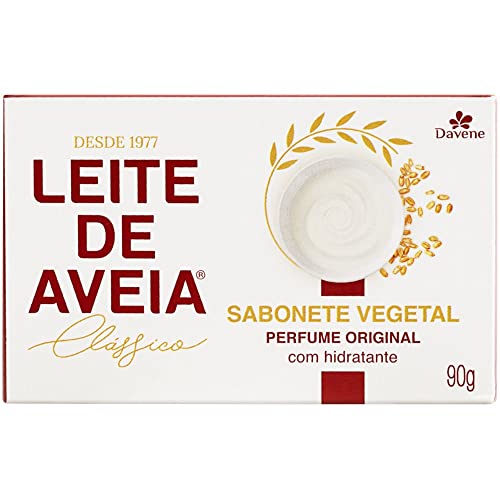 8UN Sabonete Vegetal Leite De Aveia Classico 90g Davene 4 41vBOqm+L0L