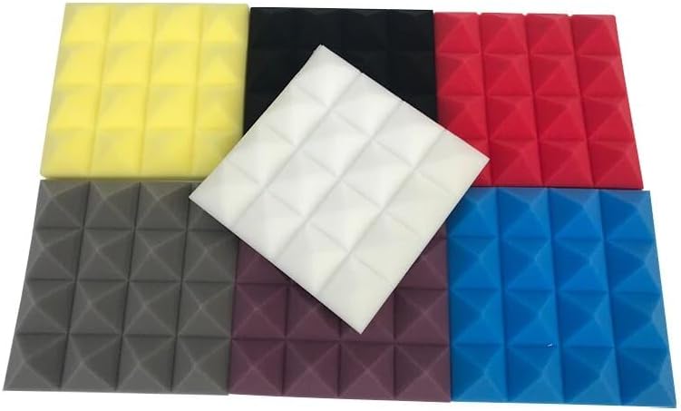 Miniatura 6 de paneles de espuma Espuma De Insonorización Acústica Para Estudio, Pirámide De Tratamiento De Absorción De Sonido, Panel Protector De Azulejos, Tira