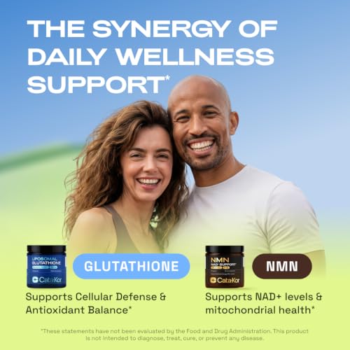 Cata-Kor NMN Supplement & Liposomal Glutathione Supplement - Image 2