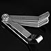 Stainless Steel Curved Feeler Ruler Welding Inspection Tool 0.05 1.00mm High Precision Gap Measuring Instrument for Mechanics Engineers Automotive Industrial Use Durable