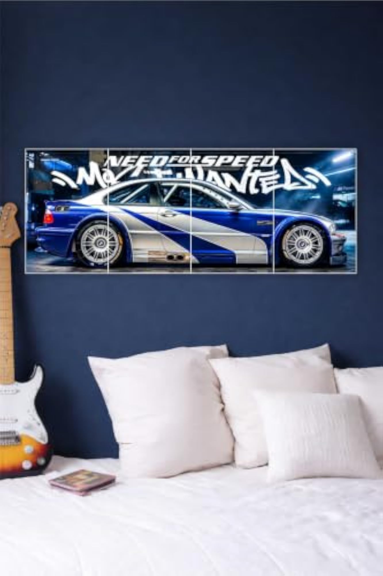 CAR SPLIT Design Posters, Set of 4
