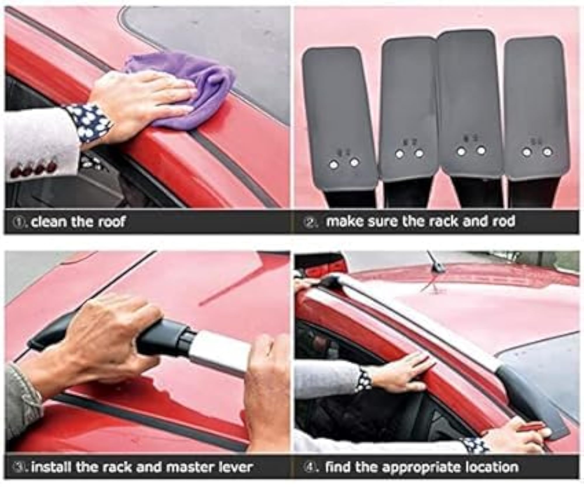 Malik AUTO Stylish Roof Rails for Mahindra Bolero DI