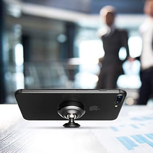 Suporte Magnético Adesivo 360º Small Ears, Baseus, SUER-B0S, Prata