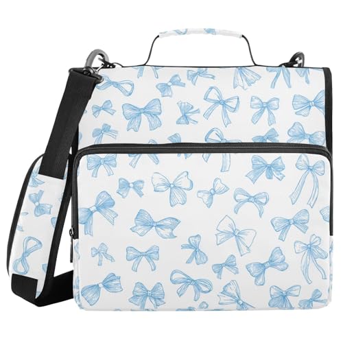 Classeur à fermeture éclair 3 anneaux fournitures scolaires organisateur aquarelle 3,8 cm