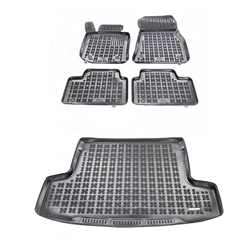 Tapis de coffre en caoutchouc pour BMW G21 anti-salissure et boue