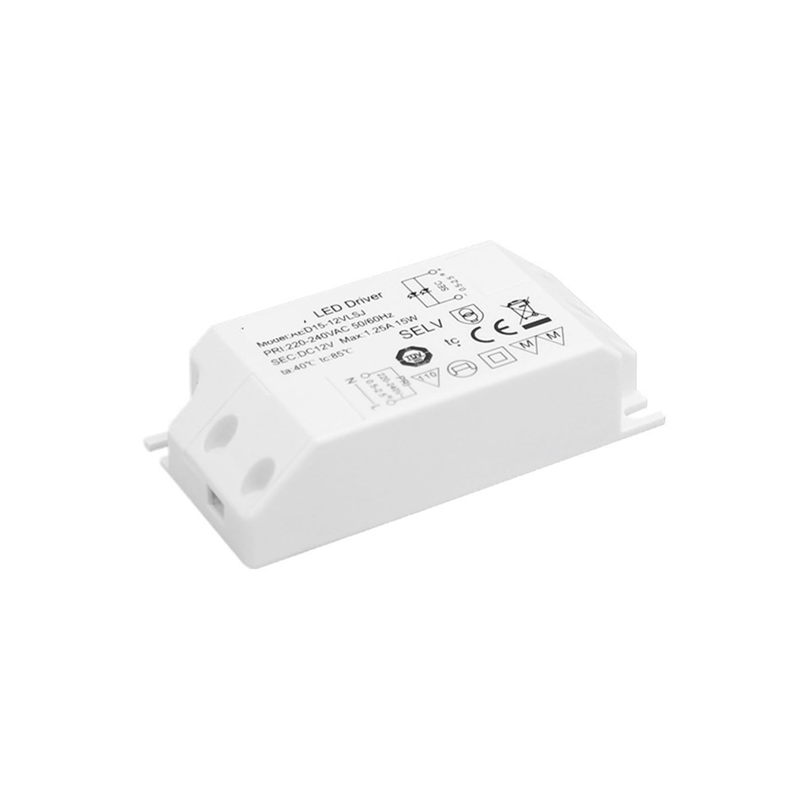Alimentation LED 12V tension constante AED15-12VLSJ pour bande lumineuse haut de gamme