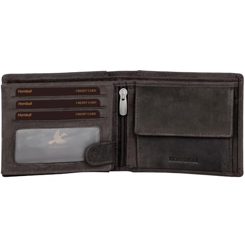 HORNBULL Vegas Coffee Hunter RFID Blocking Leather Wallet for Men | Wallets Men Leather | Mens Wallet 3 41vBPuD85RL