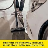 Kärcher Odkurzacz na Mokro/Sucho WD 5 P V-25/5/22, w gniazdo, płaski filtr falisty, opatentowana kaseta z filtrem, czyszczenie filtra, 1100 W, zbiornik: 25 l, wąż ssący: 2,2 m, funkcja wydmuchu