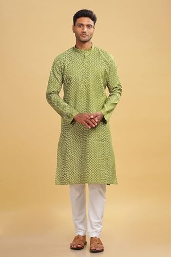 Image of BE ACTIVE Cotton | Traditional and Elegant Look | Indian Kurta for Men | Full Sleeve Kurta