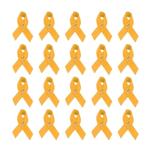 Image of 1 /2 /5 /10 /25 /50 /100pcs Satin Awareness Ribbon Pins (Pick your color), for Cancer & Disease Awareness, Bulk Quantities for Fundraising, Events, Gift Giving