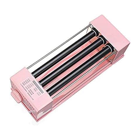 Hot Dog Roller Machine, Multifunction Sausage Grill Cooker Machine, Perfect for Breakfast Sausages, Taquitos, Egg Rolls Commercial and Household for Children, Adults ( Size : E ) Cover