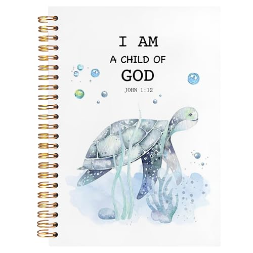 Carnet de notes biblique BearCake I am a Child of God couverture rigide 14x21 cm