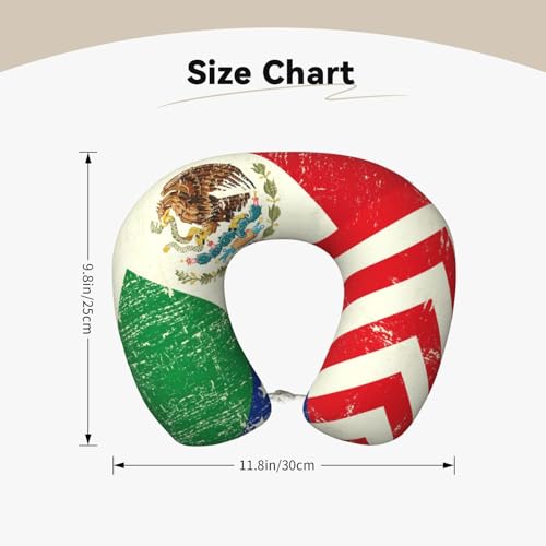 Almohada de Cuello con Estampado Bandera Mexicana miniatura 5