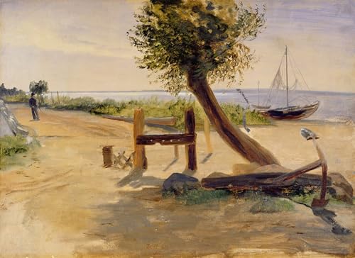 Tableau les rives de l'elbe de Jacob Gensler impression d'art grand format