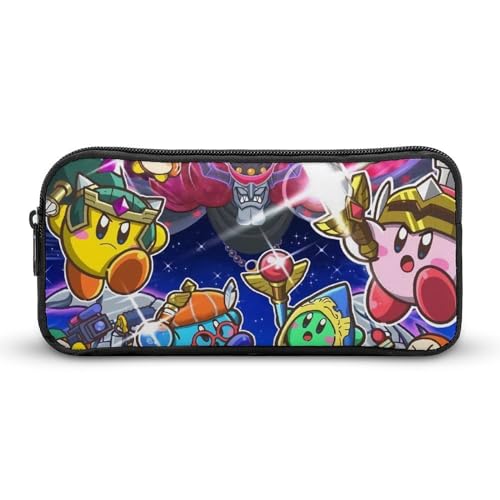 星のカービィ ペンポーチ ペンケース ペンケース ペンケース 筆入れ 筆箱 可愛い 鉛筆袋 多機能 文房具収納化粧ポーチ収金ポーチ小学生高校生大学生女の子男の子子供社会人人気アニメグッズプレゼント 入学 文房具 贈り物 ギフト 22*12*5cm