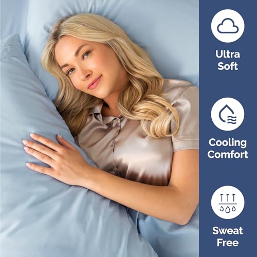 image for CGK Unlimited Twin Size 3 Piece Sheet Set - Comfy Breathable & Cooling