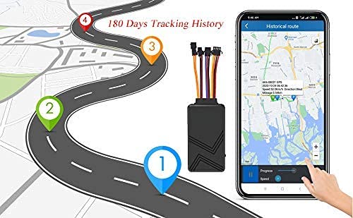 4G Wired Car Gps Tracker For Vehicles No Monthly Fee Hidden Real-Time Hardwired Car Tracking Device With Remote Engine Kill Switch No Subscription For Truck Trailer Motorcycle Fleet Location Locator #TOP5