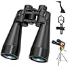18x70 Binoculars for Adults High Powered, Large Aperture 70mm Astronomy Binoculars for Long Distance Viewing, Waterproof & Fogproof with Smartphone Adapter, Tripod Adapter, Carrying Case