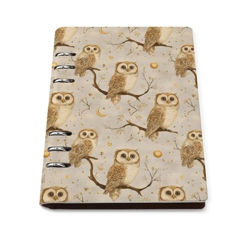 Cahier ligné pour l'école carnet de voyage A5 cuir rigide