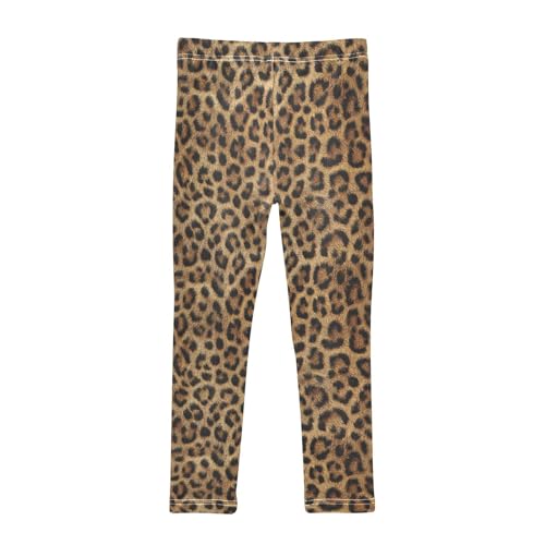 Girls Leggings Leopard Animal Skin Soft Toddler Leggings for Girls Kids Pants Size 4T-10T2