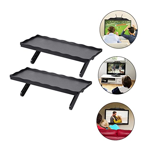 Abaodam 1 Conjunto 2 Peças Rack De Monitor Suporte De Tela De Computador Suporte De Computador Para