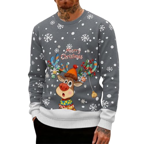 Pull coton homme sweat décontracté pour le quotidien et les activités de loisir