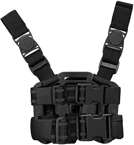 Fondina Beretta 92 Drop Leg, CQC Serpa Gamba Destra Drop Coscia Pistola Holster Magazine e Custodia Torcia per Beretta 92 96 M9 M92
