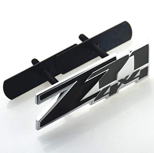 Insignia Emblema Z71 4x4 de rejilla con acabado resistente para Chevrolet Gm 3