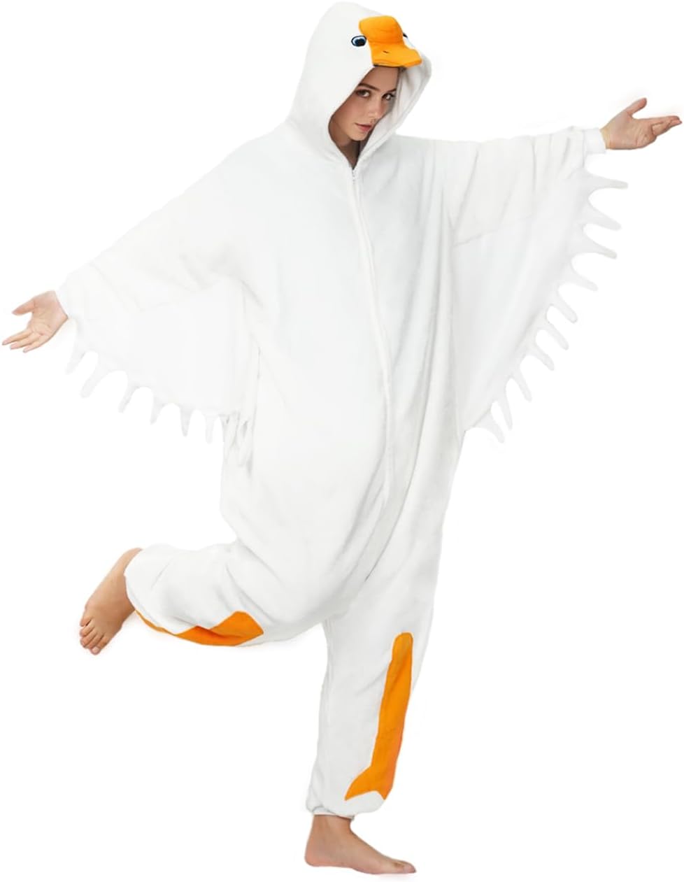 Geese Costume, Geese Onesie Adult, Halloween Costumes Cosplay