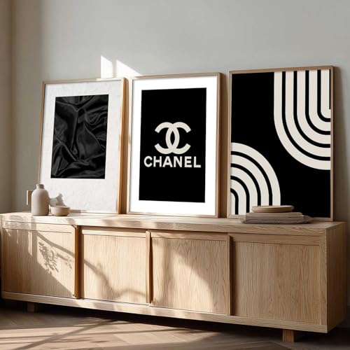 Image of HOTHOUSE Decorative Boho Wall Art Home Decor Painting poster With Frame For Living Room Hotel Wall Decor Digital Reprint Set of 3 (19X25 inch)