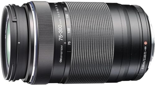 OM SYSTEM/�I�����p�X M.ZUIKO DIGITAL ED 75-300mm F4.8-6.7 �U +�n�N�o �����e�i���X�p�i �����Y���S�҃L�b�g