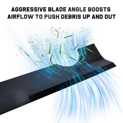 Image of Grasscool 038-0005-00 54 inch Magnum MZ Zero Turn Mower Blades Compatible with Bad Boy Maverick ZTR ZT Elite 54 inch Lawnmower Replace for 038-0001-00