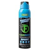 FunkAway Sport Aerosol Spray, 3.4 oz | The Extreme Odor Eliminator | Refresh Shoes and Sports Gear |...