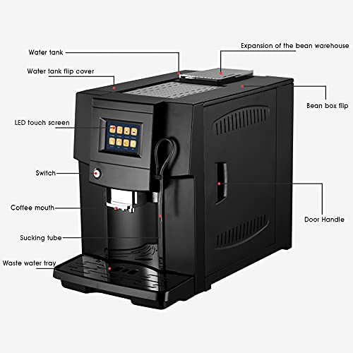 Cafetera Comercial 200W con Molino y Tanque 2 L miniatura 2