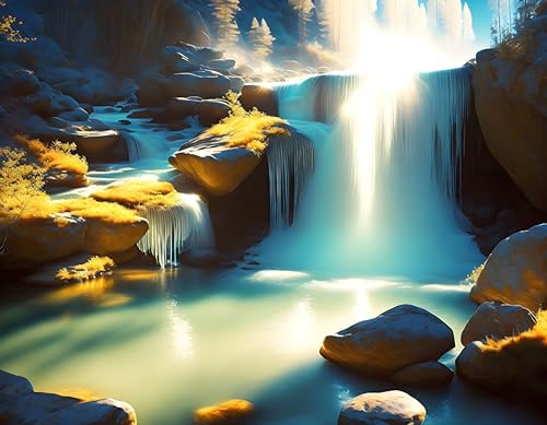 Affiches sur toile d'art SERENDIPITP 58 x 90 cm impression haute définition Premium