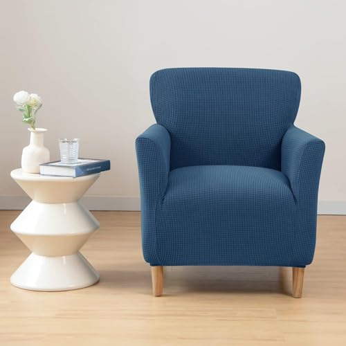 Fundas para sillones de banquete: pack de 2 fundas impermeables y elásticas con brazos 6