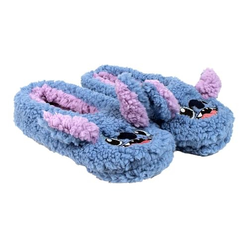 CERDÁ LIFE'S LITTLE MOMENTS Femme Pantoufles À Semelles Souples - Stitch, Bleu, 40/41 EU
