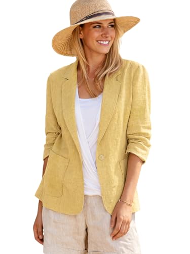 Mina Self Summer Jackets for Women 2026 Lightweight Light Petite Womens Jackets Fashion Dressy Work Professional Thin Chaquetas De Mujer Trendy Business Casual Beach Vacation Women's Suit Jackets