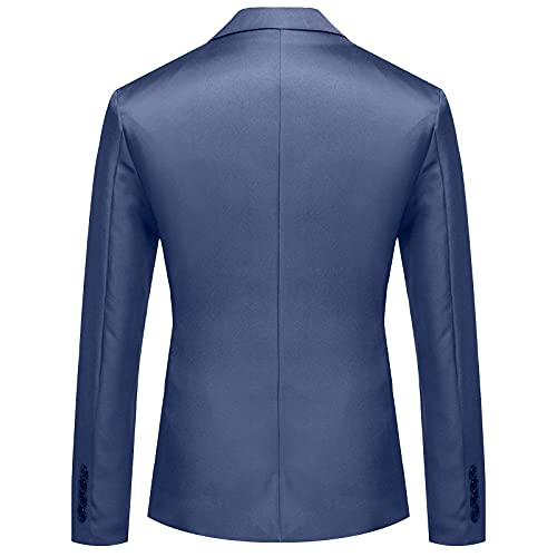 RTRDE Men's Slim Fit Jackets Sport Coats Casual Blazer Jacket Fit Lightweight Suit Bomber Jacket, M-5XL2