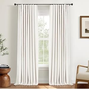 INOVADAY 100% Blackout Curtains for...