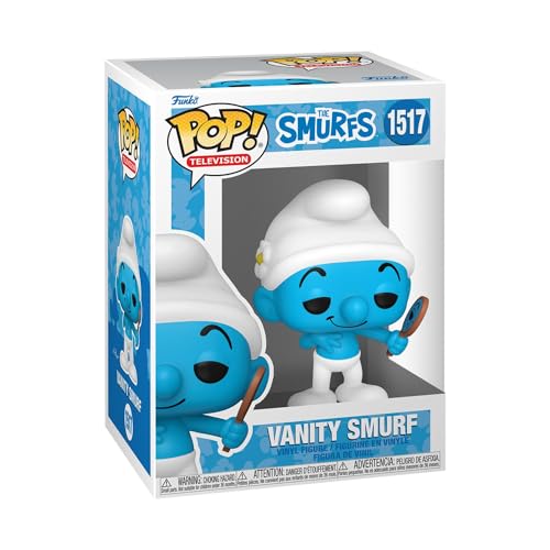 Funko Pop! TV: Smurfs - Vanity Smurf - Figura de Vinilo Coleccionable - Idea de Regalo- Mercancia Oficial - Juguetes para Niños y Adultos - TV Fans - Muñeco para Coleccionistas y Exposición