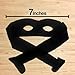 Black Bandit Mask | Black Eye Mask Costume | Masquerade Half Masks | Villian Dress Up Accessories | Superhero Costumes Accessories | Ninja Eye Masks | Masquerade Costume Accessory | 7