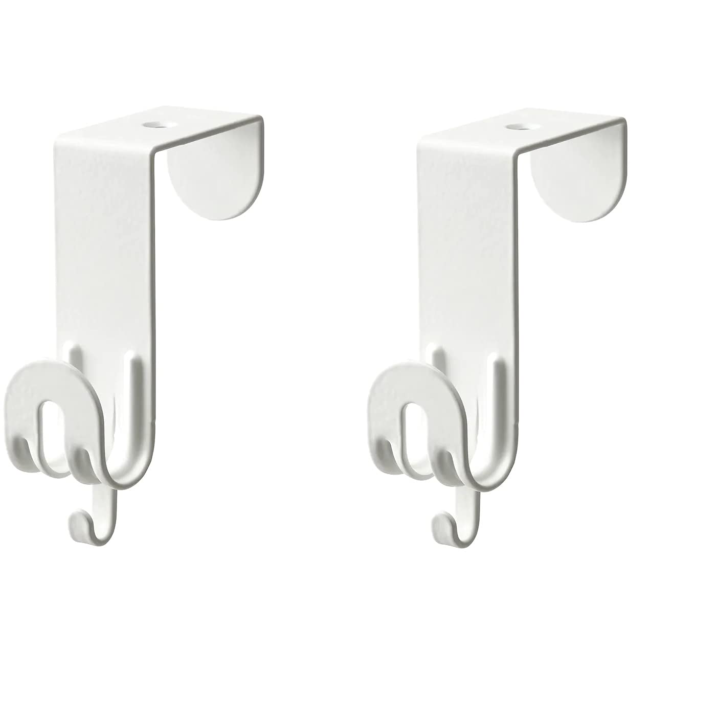 Ikea Hook for Door, White(Size: Depth: 6.5 cm Height: 9 cm Width: 2.5 cm Max. Door Thickness: 4.0 cm) (2)-image-42
