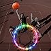 LED Hoop Light Basketball, Remote Control Basketball Rim LED Light, 16 Color Change by Yourself, Waterproof，Super Bright to Play at Night Outdoors,Good Gift for Kids，Training