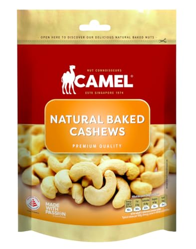 CAMEL NATURAL CASHEWS BAKED 360G