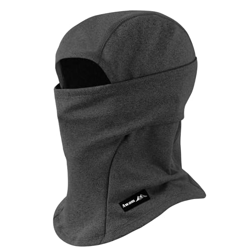 Thermal Balaclava Ski Mask Fleece Winter Face Mask for Men & Women, Cold Weather Full Face Cover Neck Warmer
