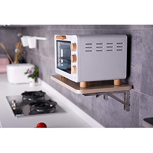 Table pliante flottante murale en bois pour optimiser les petits espaces - 3