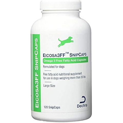 Dechra Eicosa3FF SnipCaps for Large Dogs Over 30 lbs 120 Count Cover